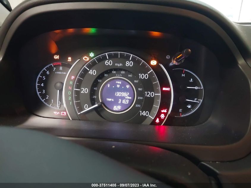 2013 HONDA CR-V EX-L - 2HKRM4H73DH653614