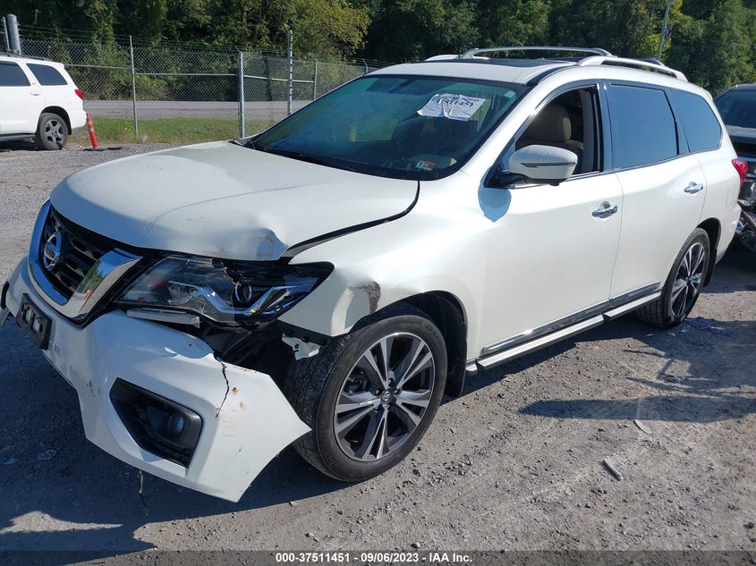 VIN 5N1DR2MM8JC650528 2018 NISSAN PATHFINDER PLATINUM