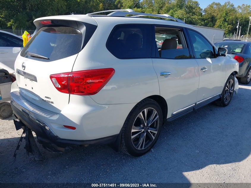 VIN 5N1DR2MM8JC650528 2018 NISSAN PATHFINDER PLATINUM