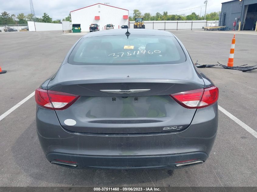 2015 CHRYSLER 200 S - 1C3CCCBB6FN739121