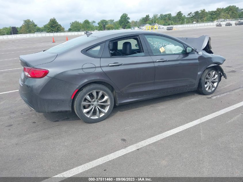2015 CHRYSLER 200 S - 1C3CCCBB6FN739121