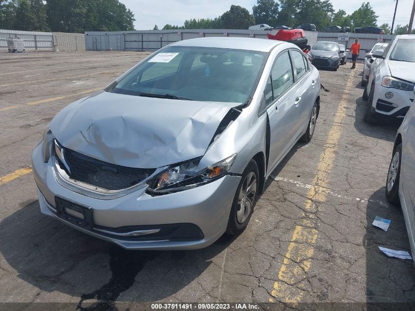 2014 HONDA CIVIC LX - 2HGFB2F50EH517645
