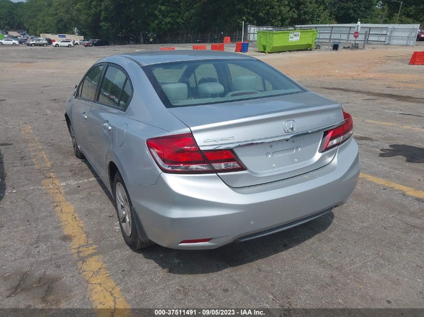 2014 HONDA CIVIC LX - 2HGFB2F50EH517645