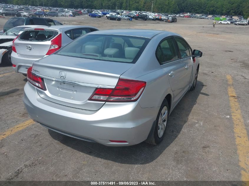 2014 HONDA CIVIC LX - 2HGFB2F50EH517645