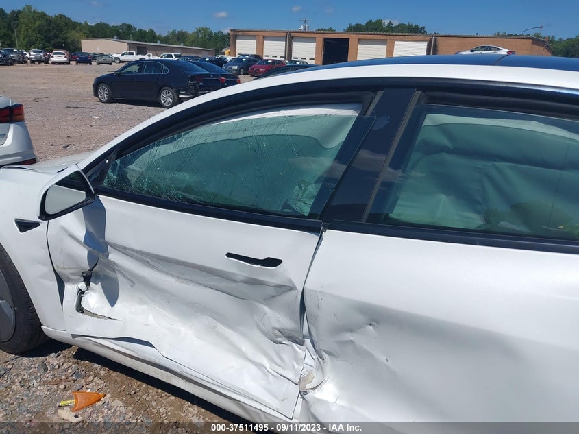 VIN 5YJ3E1EA4NF201110 2022 TESLA MODEL 3