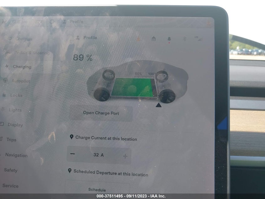 VIN 5YJ3E1EA4NF201110 2022 TESLA MODEL 3