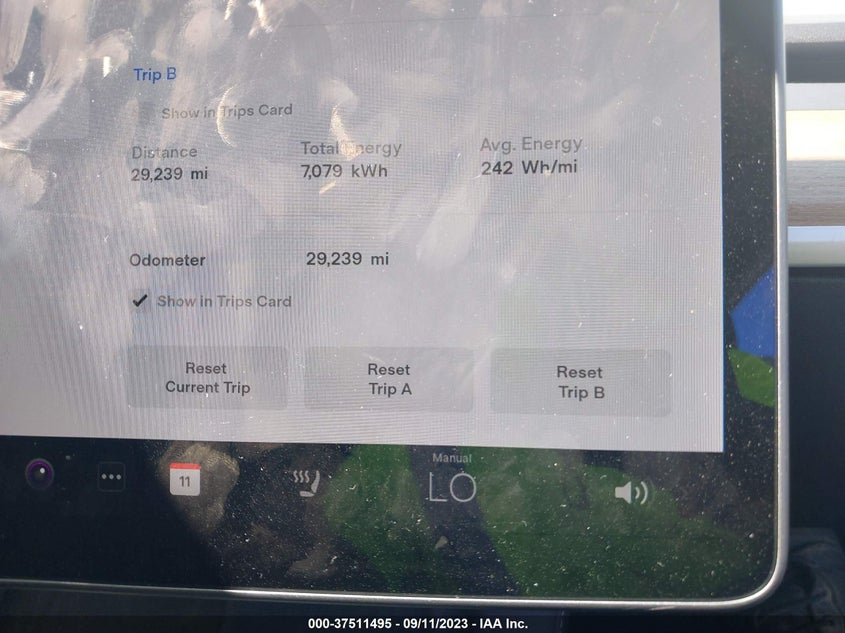 VIN 5YJ3E1EA4NF201110 2022 TESLA MODEL 3