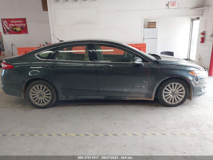 2015 FORD FUSION SE HYBRID - 3FA6P0LU5FR176822