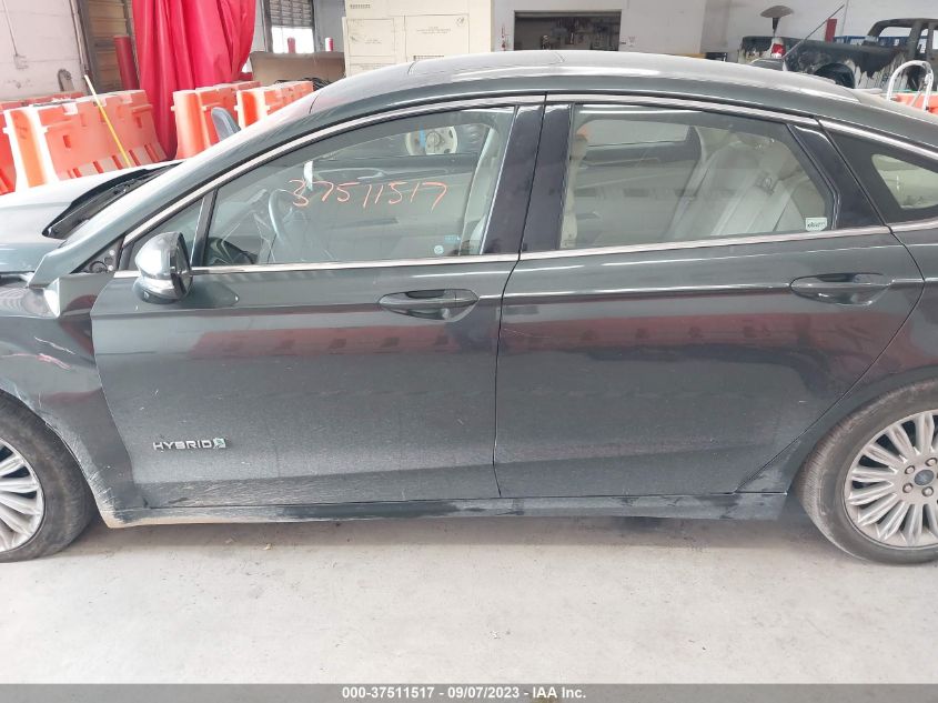 2015 FORD FUSION SE HYBRID - 3FA6P0LU5FR176822