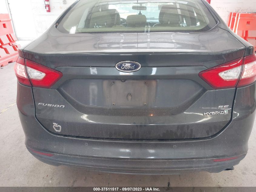 2015 FORD FUSION SE HYBRID - 3FA6P0LU5FR176822