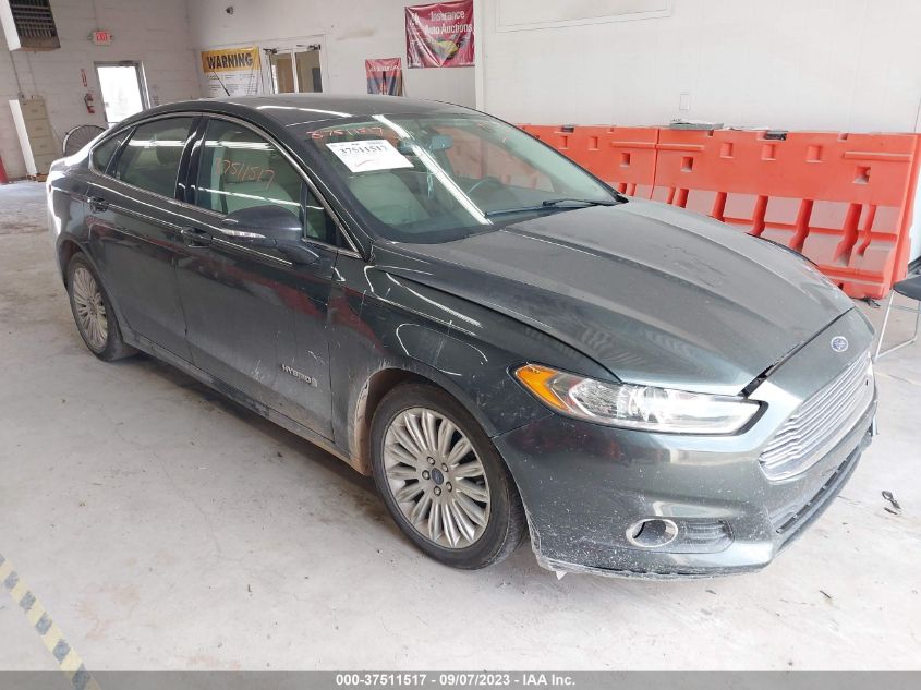 2015 FORD FUSION SE HYBRID - 3FA6P0LU5FR176822