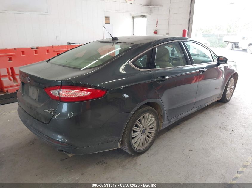 2015 FORD FUSION SE HYBRID - 3FA6P0LU5FR176822