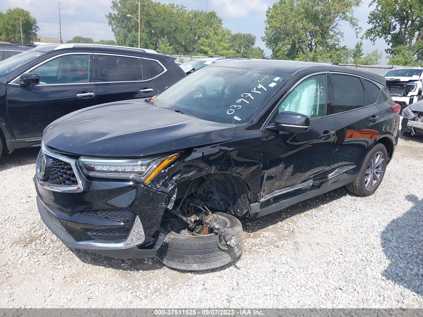 VIN 5J8TC2H53ML039784 2021 ACURA RDX TECHNOLOGY