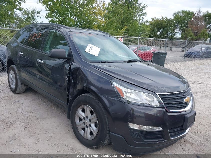 Lot #2541533103 2016 CHEVROLET TRAVERSE LS salvage car