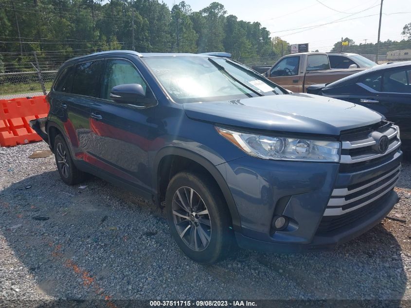 2019 TOYOTA HIGHLANDER SE/XLE - 5TDKZRFHXKS218790