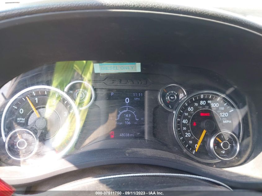 2021 RAM 2500 BIG HORN - 3C6UR5DL7MG605683
