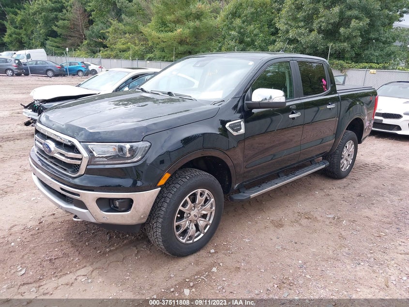 VIN 1FTER4FH1NLD10129 2022 FORD RANGER XL/XLT/LARIAT