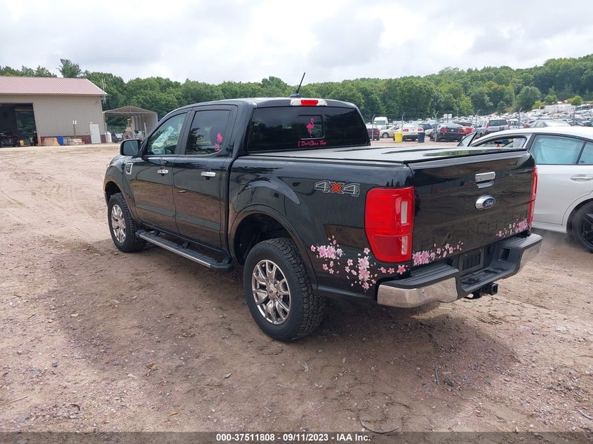 VIN 1FTER4FH1NLD10129 2022 FORD RANGER XL/XLT/LARIAT