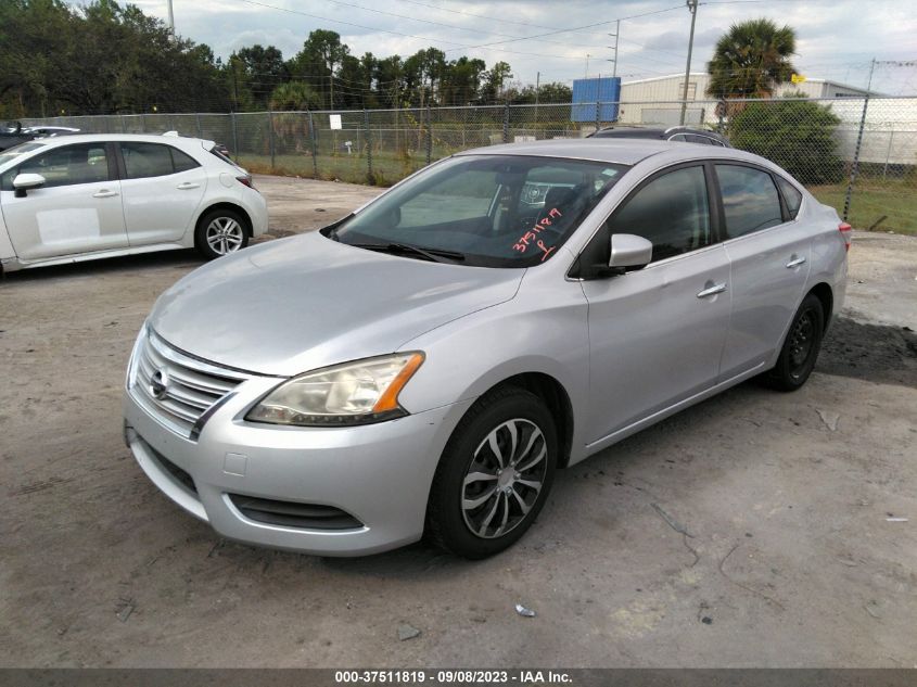 2013 NISSAN SENTRA SV - 3N1AB7AP6DL679836