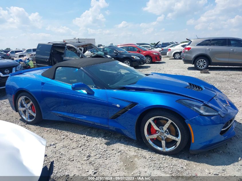 2014 CHEVROLET CORVETTE - 1G1YD3D37E5110057