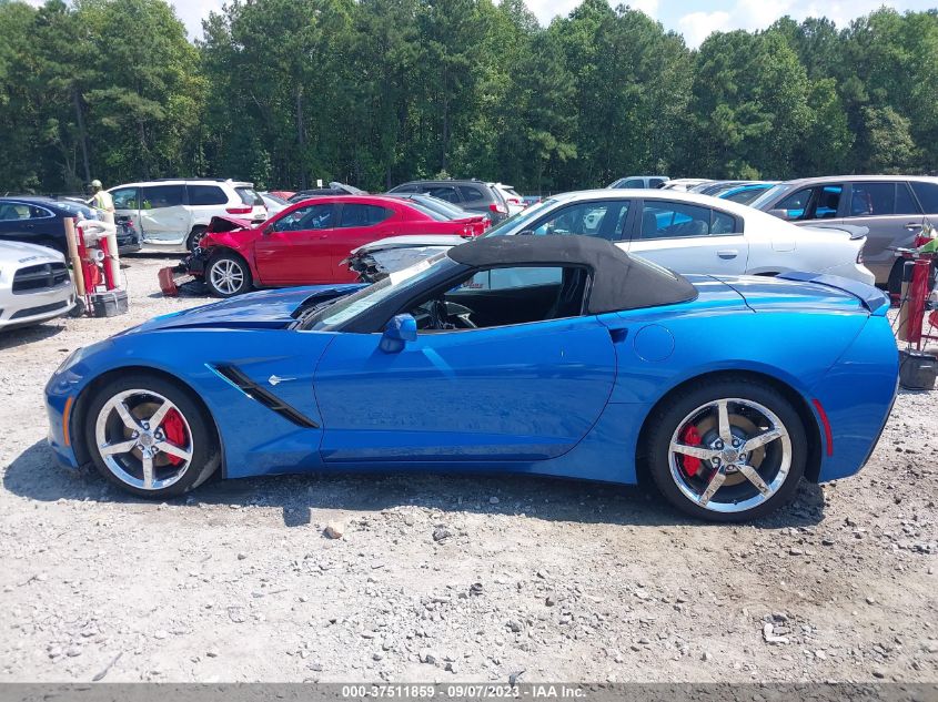 2014 CHEVROLET CORVETTE - 1G1YD3D37E5110057