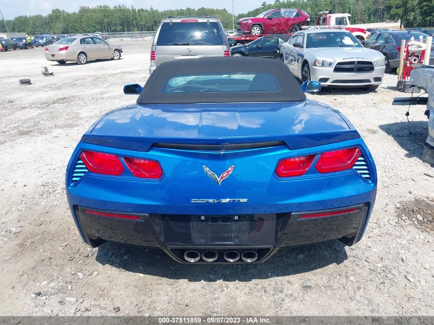 2014 CHEVROLET CORVETTE - 1G1YD3D37E5110057