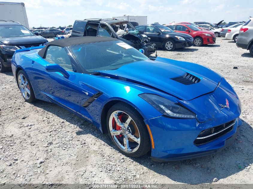 2014 CHEVROLET CORVETTE - 1G1YD3D37E5110057
