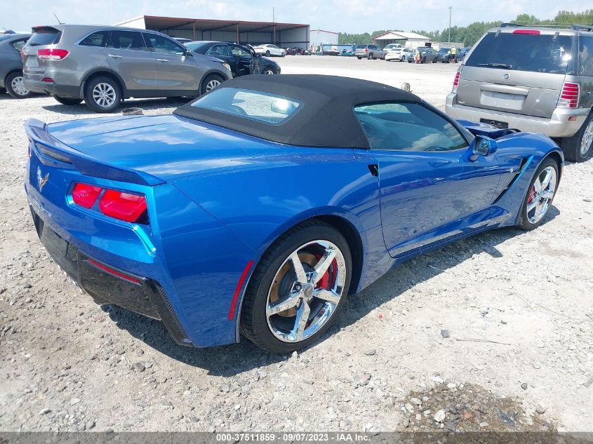 2014 CHEVROLET CORVETTE - 1G1YD3D37E5110057