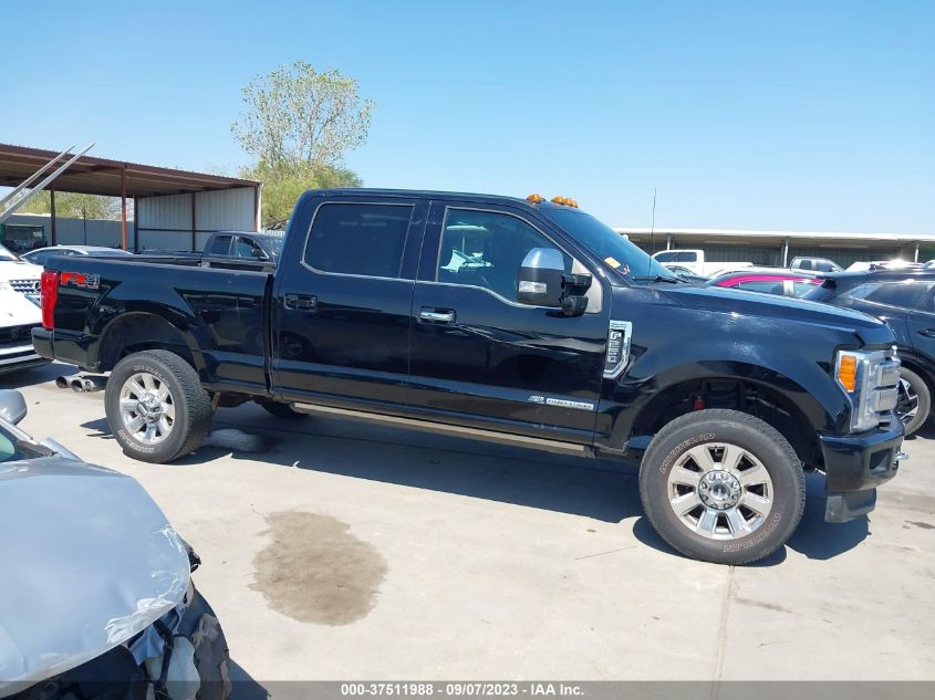 2017 FORD SUPER DUTY F-250 SRW LARIAT/PLATINUM - 1FT7W2BT2HED40880