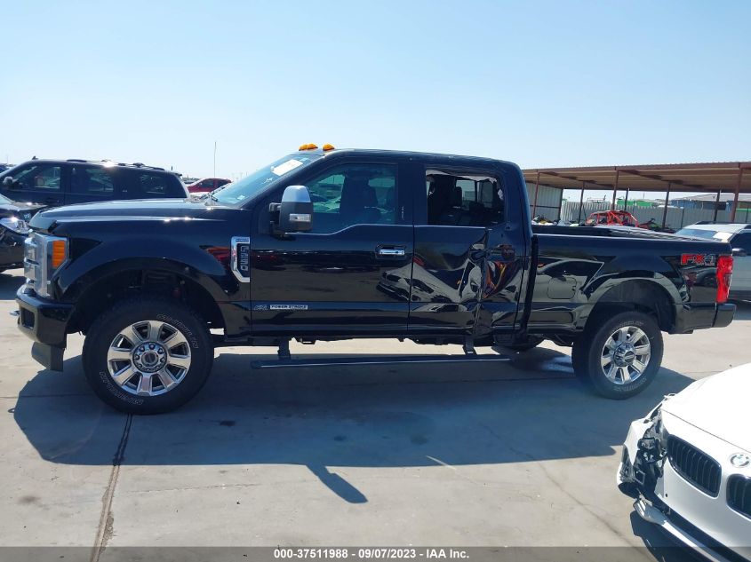 2017 FORD SUPER DUTY F-250 SRW LARIAT/PLATINUM - 1FT7W2BT2HED40880