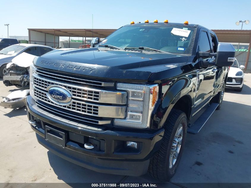 2017 FORD SUPER DUTY F-250 SRW LARIAT/PLATINUM - 1FT7W2BT2HED40880