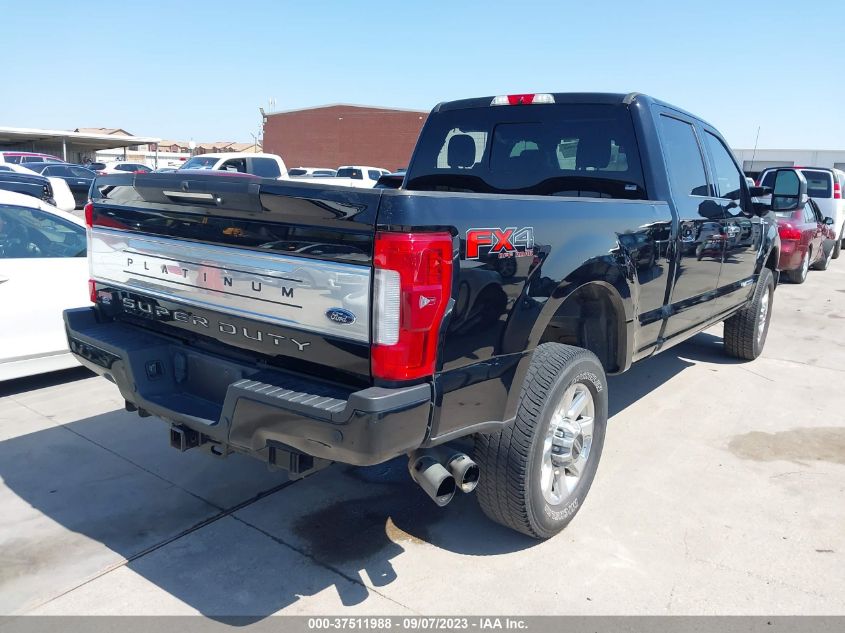 2017 FORD SUPER DUTY F-250 SRW LARIAT/PLATINUM - 1FT7W2BT2HED40880