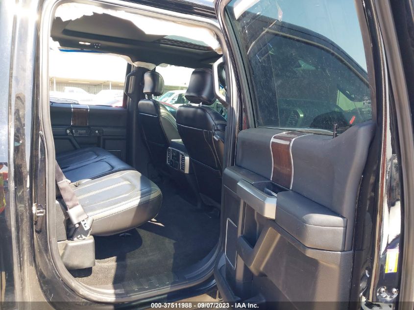 2017 FORD SUPER DUTY F-250 SRW LARIAT/PLATINUM - 1FT7W2BT2HED40880