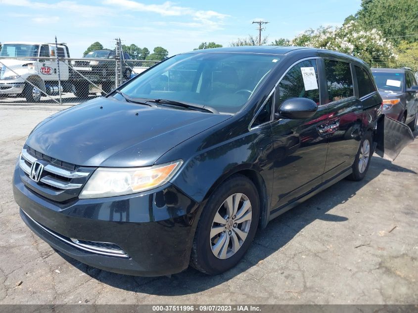 2014 HONDA ODYSSEY EX-L - 5FNRL5H64EB129548