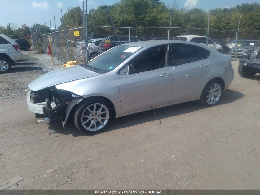 2013 DODGE DART RALLYE - 1C3CDFBA7DD106202