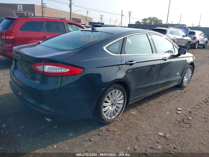 2014 FORD FUSION ENERGI SE LUXURY - 3FA6P0PU0ER175697