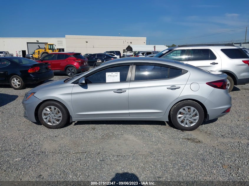 VIN KMHD74LF8LU930838 2020 HYUNDAI ELANTRA SE