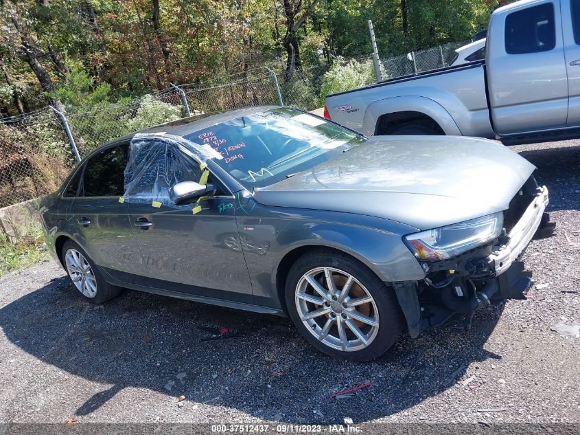 2014 AUDI A4 PREMIUM PLUS - WAUFFBFL1EN025602