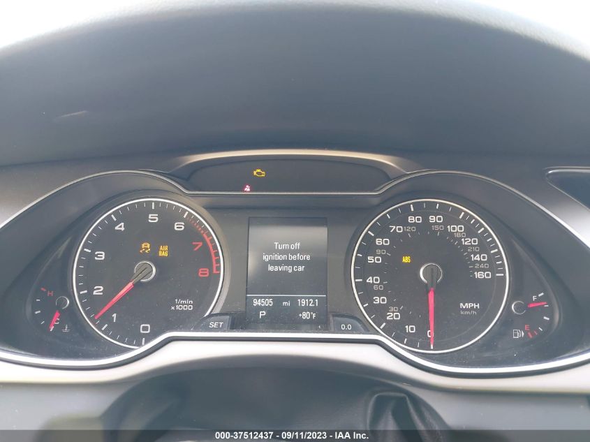 2014 AUDI A4 PREMIUM PLUS - WAUFFBFL1EN025602