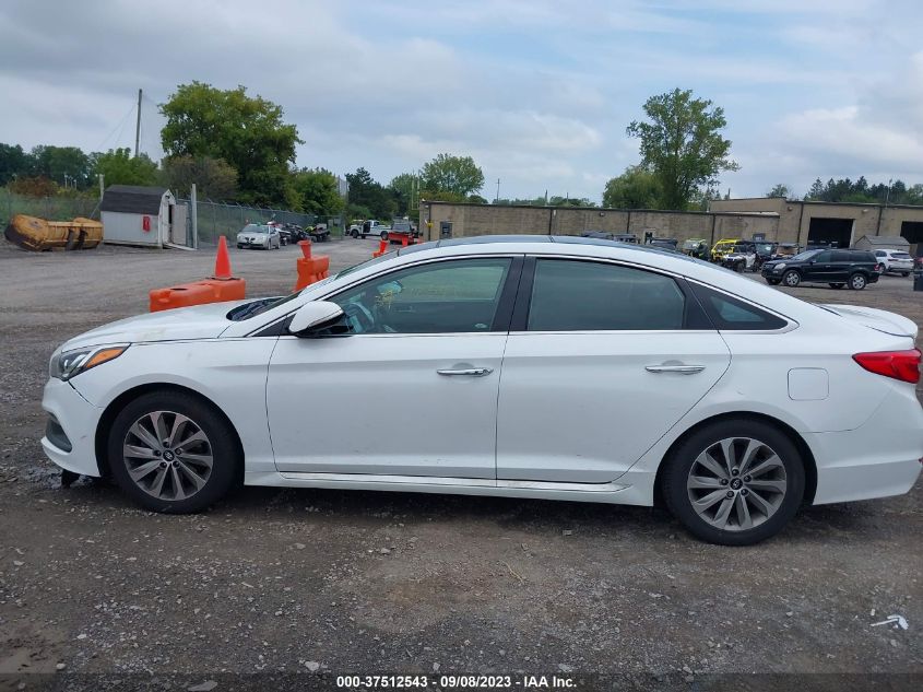 2015 HYUNDAI SONATA 2.4L SPORT TECH - 5NPE34AF2FH118196