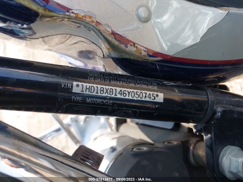 2006 HARLEY-DAVIDSON FLSTFI 1HD1BXB146Y050745