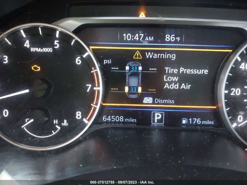 2019 NISSAN ALTIMA SV - 1N4BL4DV3KC158059