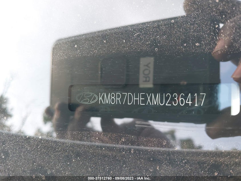 VIN KM8R7DHEXMU236417 2021 HYUNDAI PALISADE CALLIGRAPHY