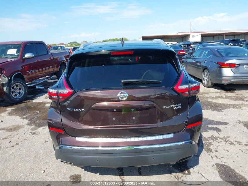 2021 NISSAN MURANO PLATINUM - 5N1AZ2DSAMC100218