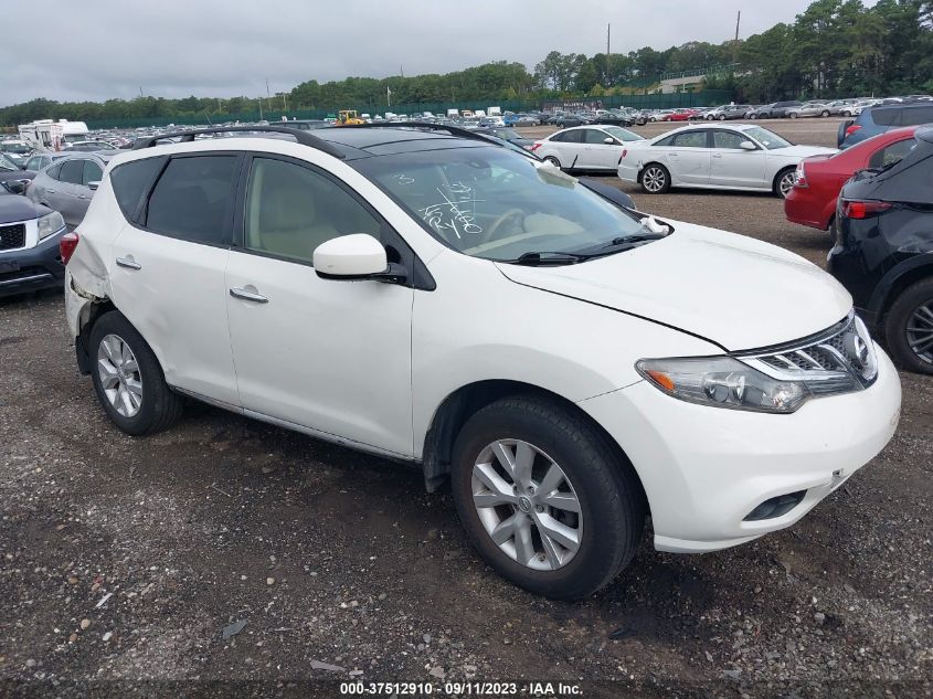 2014 NISSAN MURANO SL - JN8AZ1MW7EW525189