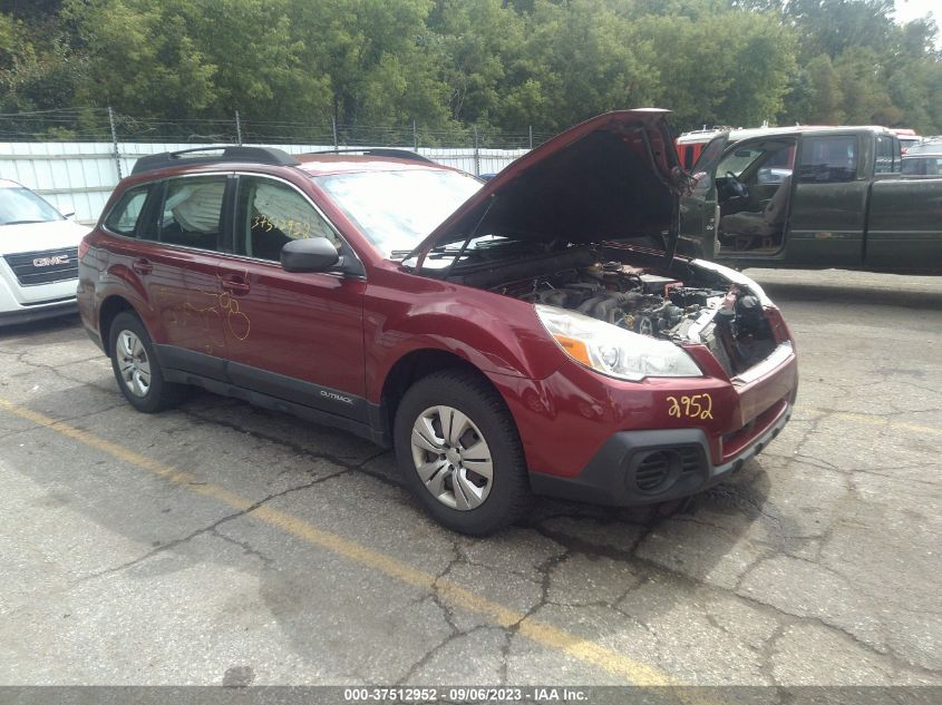 2013 SUBARU OUTBACK 2.5I - 4S4BRCAC3D3316873