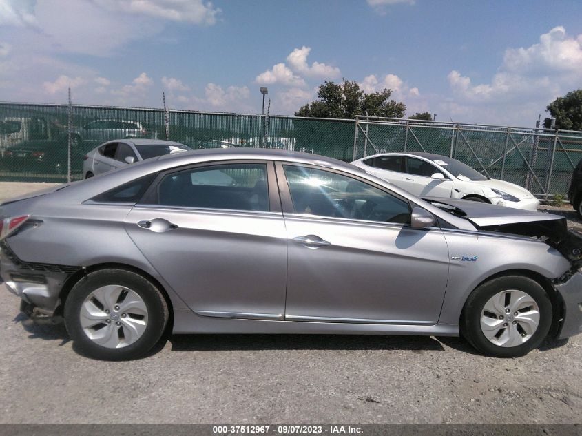 2013 HYUNDAI SONATA HYBRID - KMHEC4A42DA064543