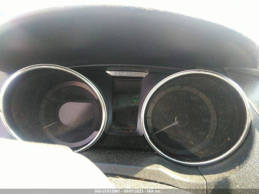 2013 HYUNDAI SONATA HYBRID - KMHEC4A42DA064543