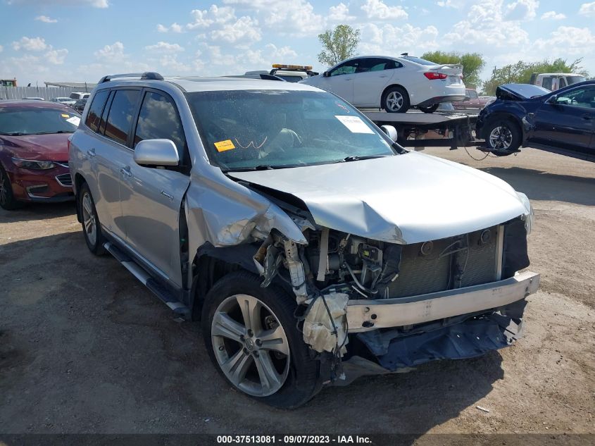 2013 TOYOTA HIGHLANDER LIMITED - 5TDYK3EH3DS102165