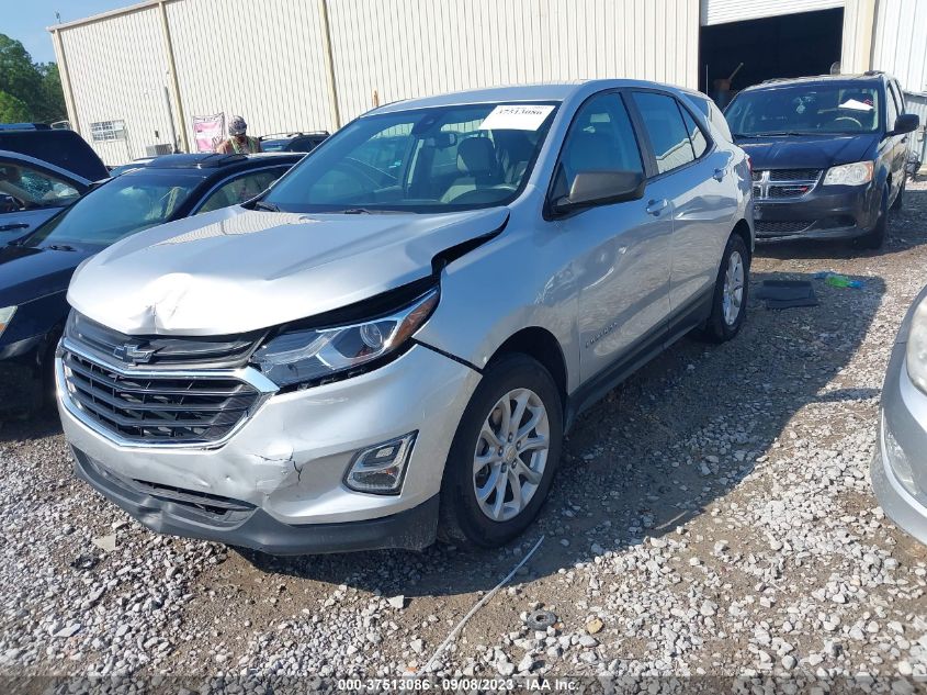 2021 CHEVROLET EQUINOX LS - 3GNAXHEV7MS120676